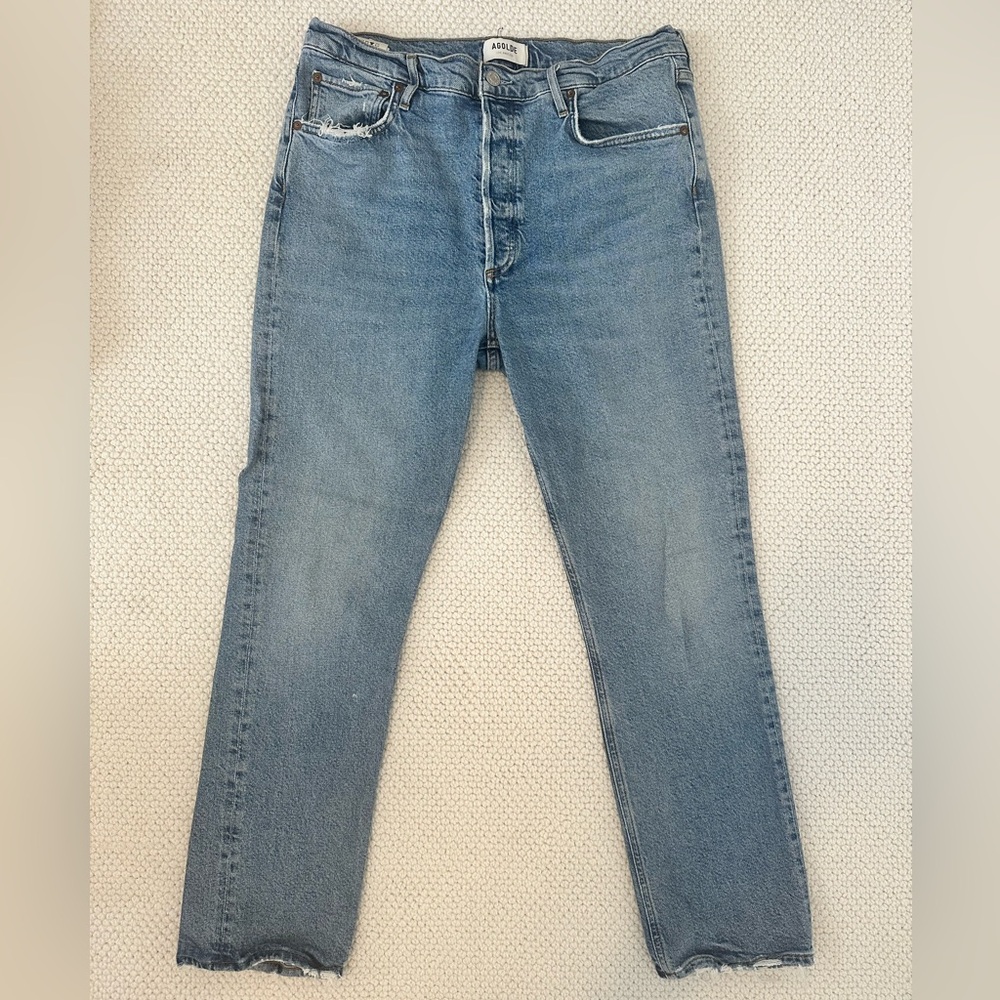 AGOLDE Riley Long Straight Jeans size 31